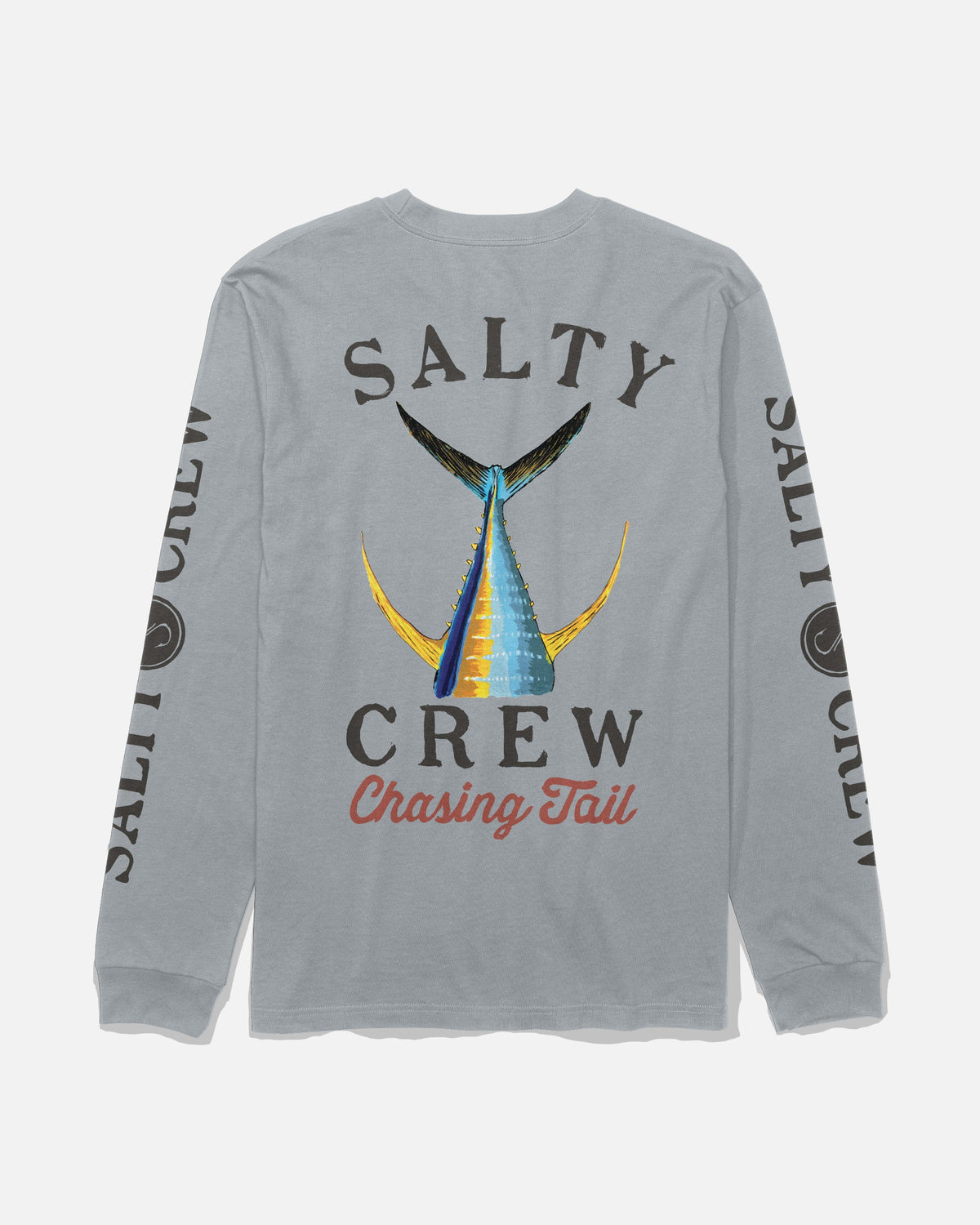 TAILED LS TEE - Quarry | Salty Crew Premium