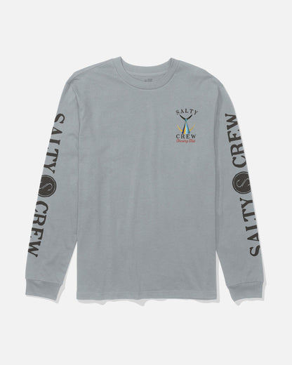 TAILED LS TEE - Quarry | Salty Crew Premium