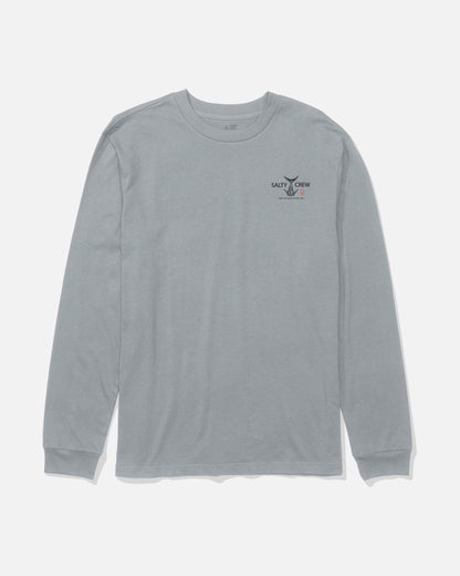 ICHIBAN LS TEE - Quarry | Salty Crew Premium