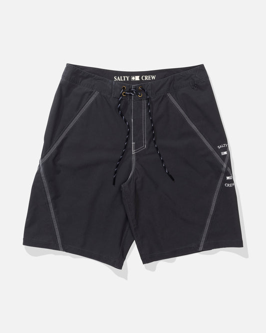 PORTAL BOARDSHORT - BLACK | Salty Crew Premium