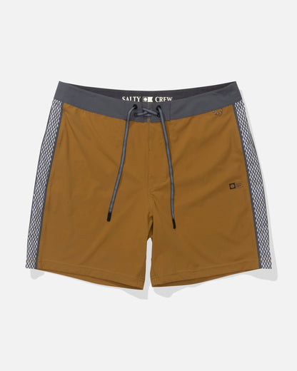 CHANNEL APEX BOARDSHORT - Bronze Brown | Salty Crew Premium