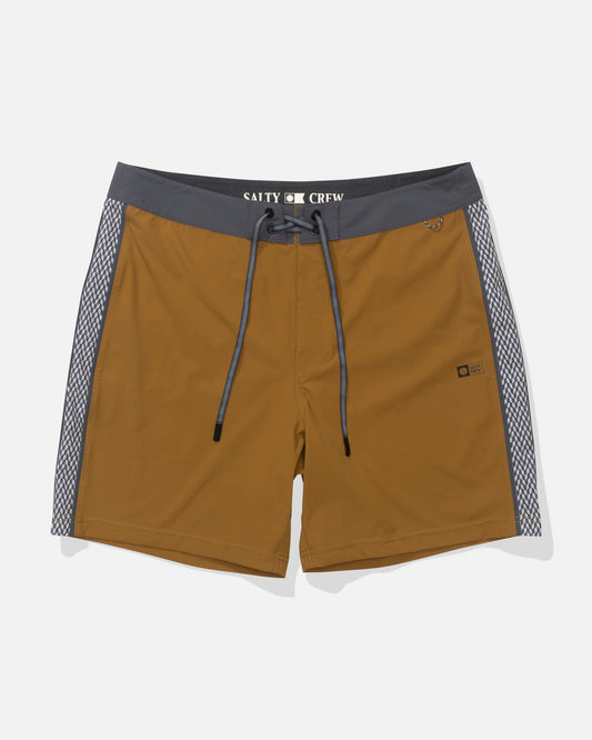 CHANNEL APEX BOARDSHORT - Bronze Brown | Salty Crew Premium
