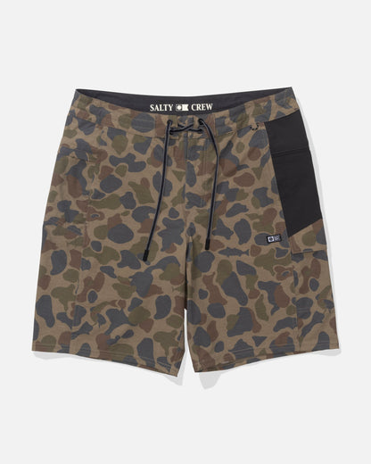 FLAGSHIP BOATSHORT - Sand Camo | Salty Crew Premium