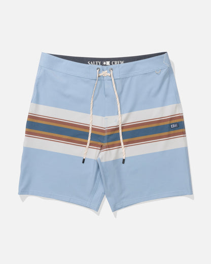 CREW STRIPE BOARDSHORT - Coast Blue | Salty Crew Premium