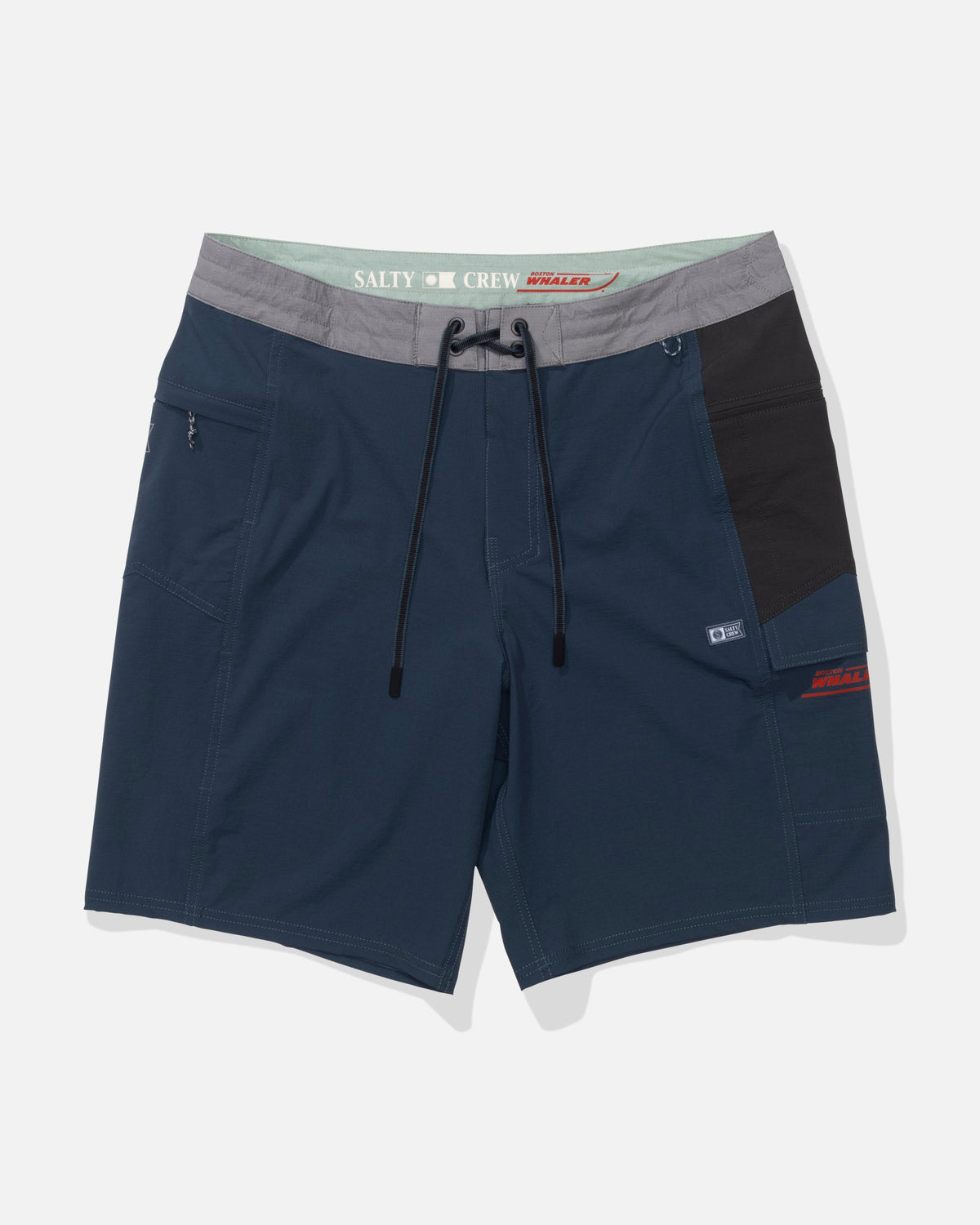 WHALER FLAGSHIP BOATSHORT - Dark Navy | Salty Crew Premium