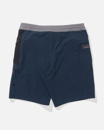 WHALER FLAGSHIP BOATSHORT - Dark Navy | Salty Crew Premium