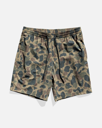 CREW BOATSHORT EWAIST - Sand Camo | Salty Crew Premium