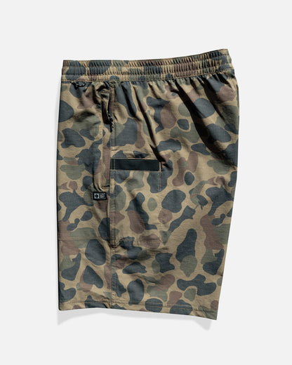 CREW BOATSHORT EWAIST - Sand Camo | Salty Crew Premium