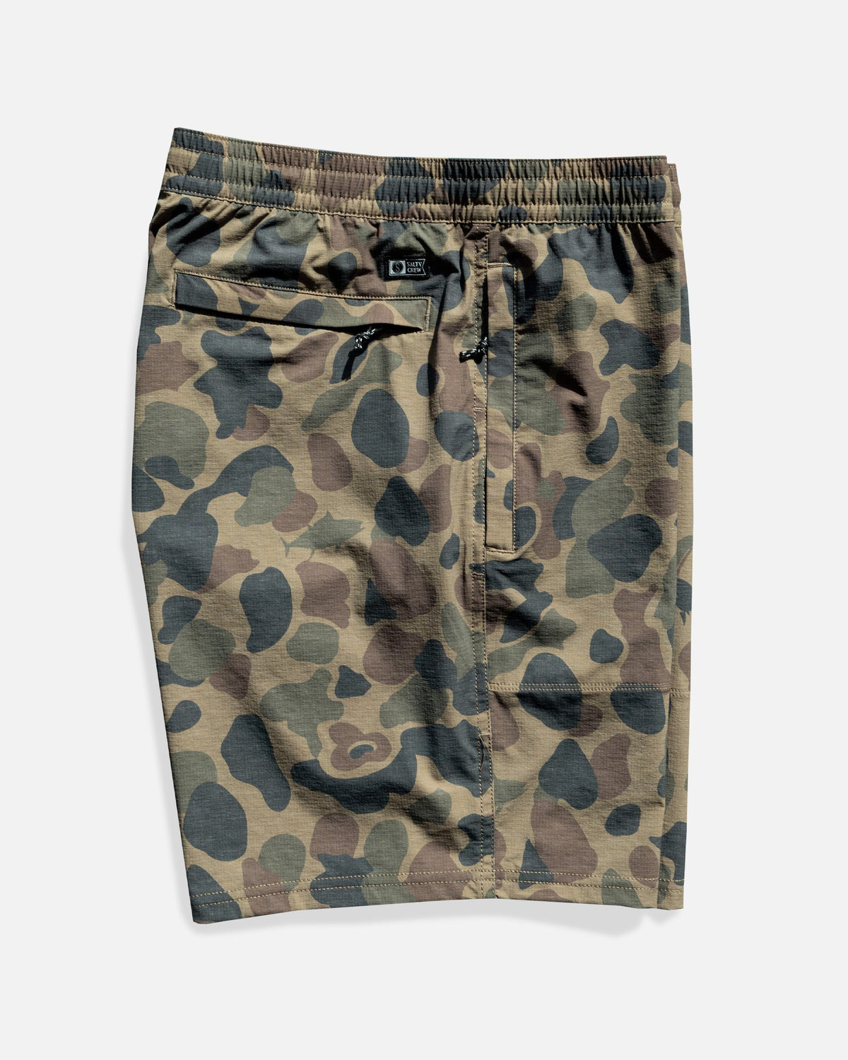 CREW BOATSHORT EWAIST - Sand Camo | Salty Crew Premium