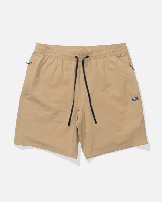 CREW BOATSHORT EWAIST - Khaki | Salty Crew Premium