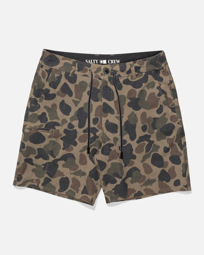 TRANSOM TECH SHORT - Sand Camo | Salty Crew Premium