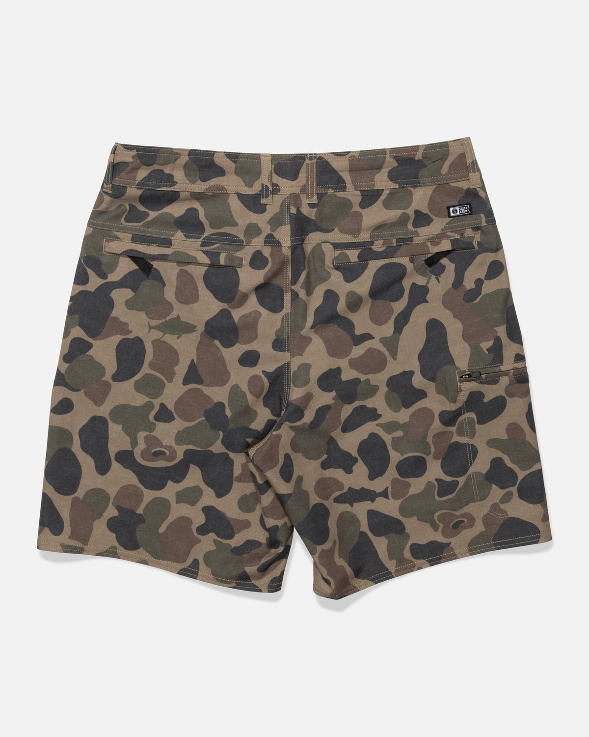 TRANSOM TECH SHORT - Sand Camo | Salty Crew Premium