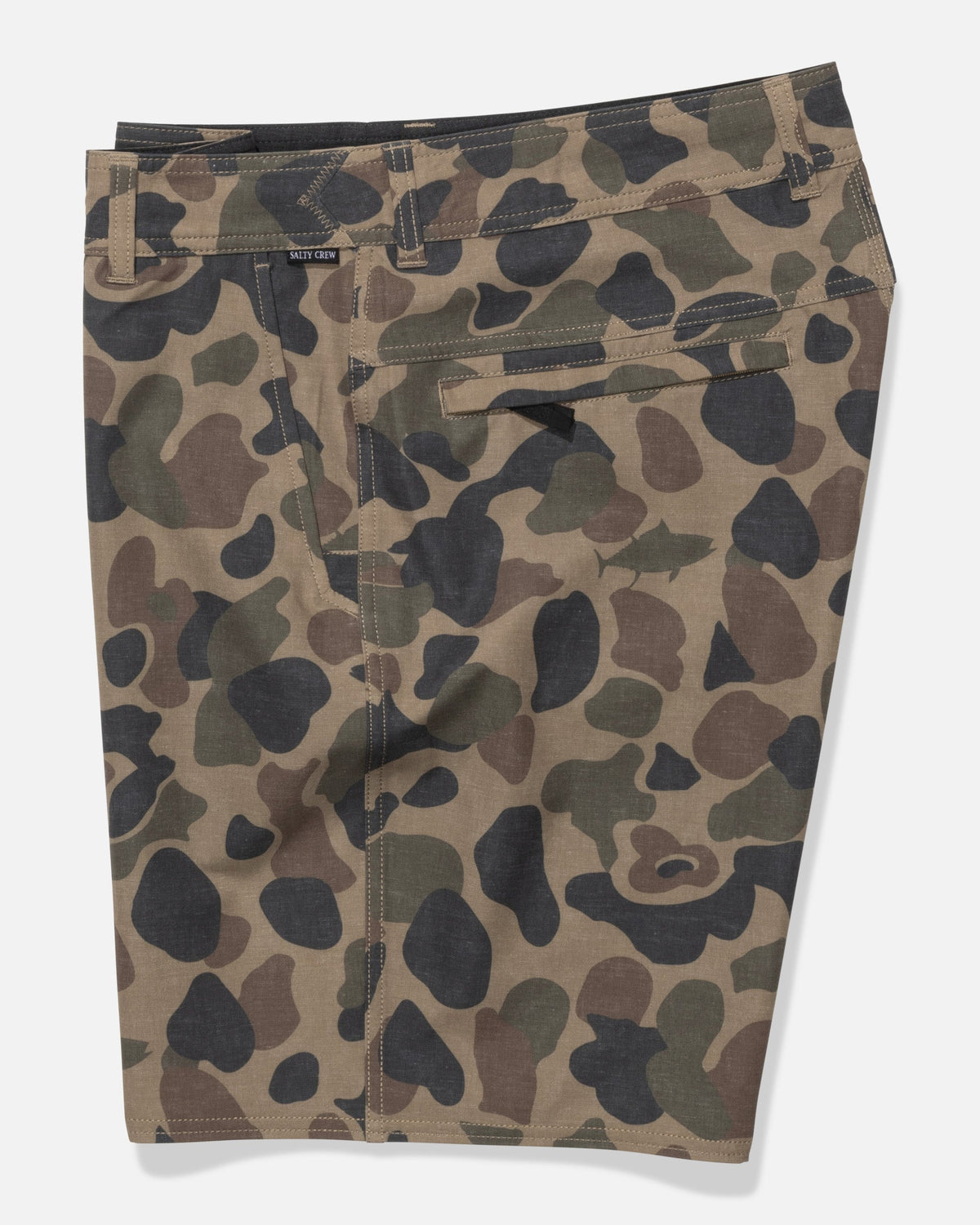 TRANSOM TECH SHORT - Sand Camo | Salty Crew Premium