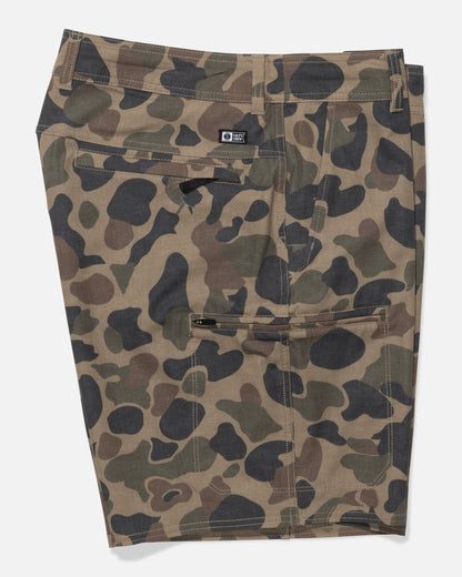 TRANSOM TECH SHORT - Sand Camo | Salty Crew Premium