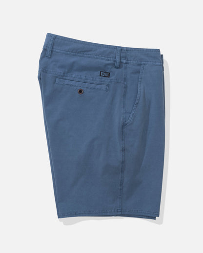 TRANSOM OVERDYE SHORT - Mid Blue | Salty Crew Premium