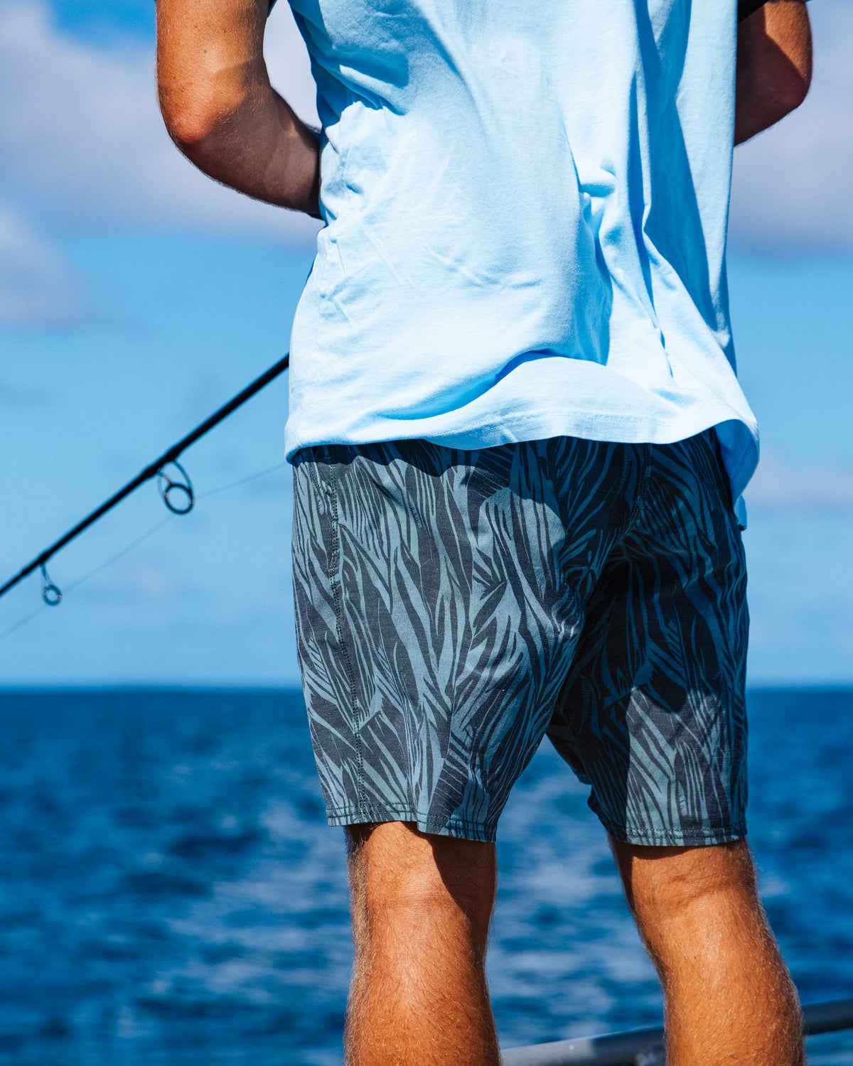 TRANSOM OVERDYE SHORT - Washed Green | Salty Crew Premium