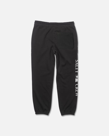CREWSER FLEECE PANT - Pirate Black | Salty Crew Premium