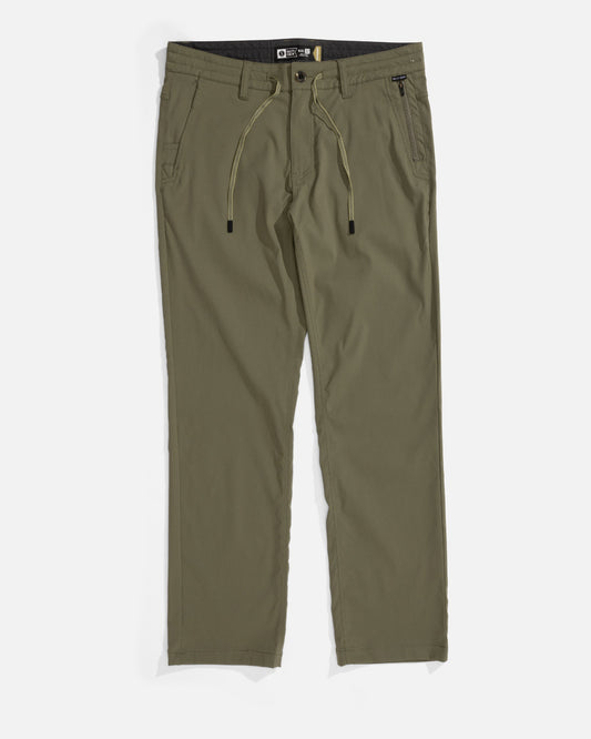 TRANSOM TECH PANTS - Dusty Olive | Salty Crew Premium