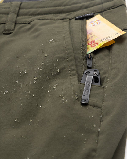 TRANSOM TECH PANTS - Dusty Olive | Salty Crew Premium