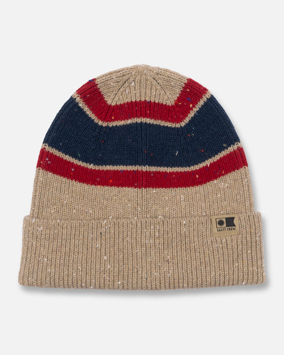 STREAMLINE BEANIE - Khaki | Salty Crew Premium