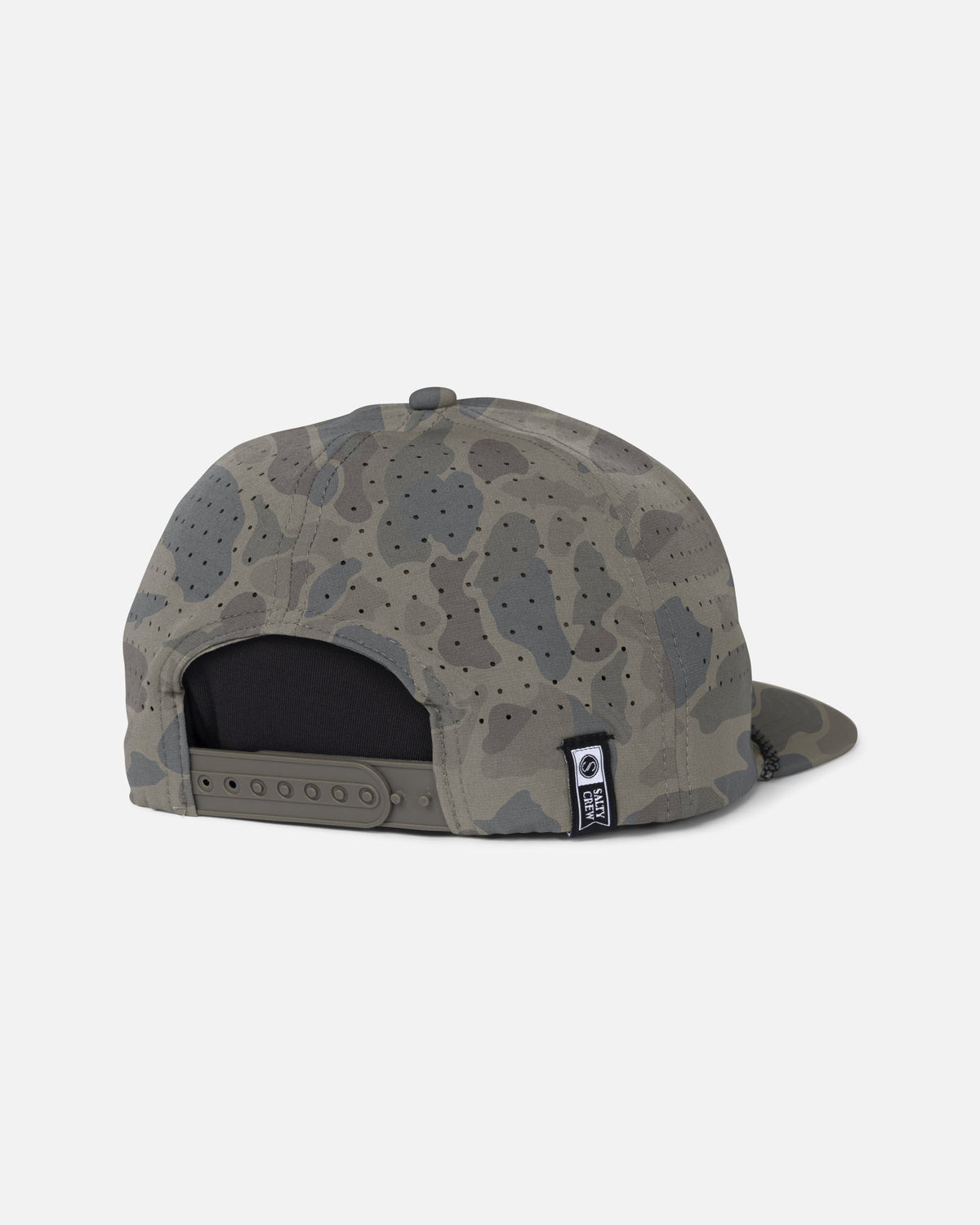 LONG RANGE SNAPBACK - Sand Camo | Salty Crew Premium