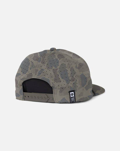 LONG RANGE SNAPBACK - Sand Camo | Salty Crew Premium