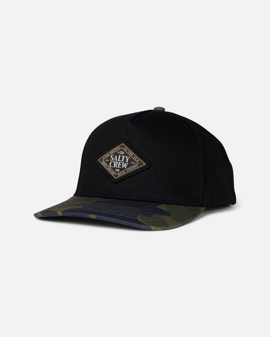 ICONIC SNAPBACK - Camo | Salty Crew Premium
