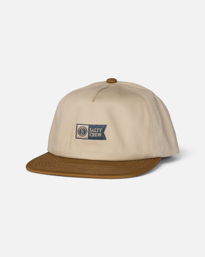 WORKSHOP SNAPBACK - Natural | Salty Crew Premium
