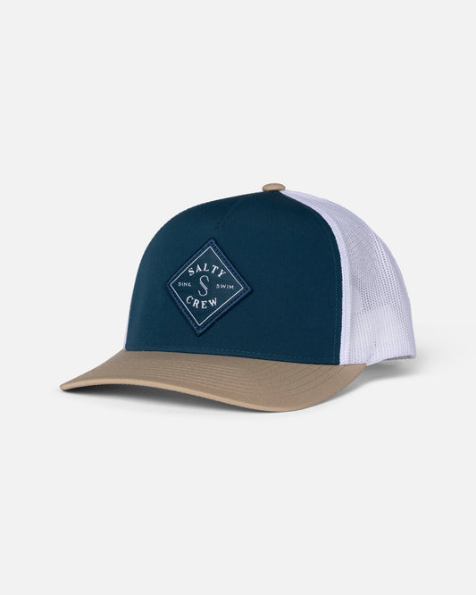 SEALINE RETRO TRUCKER - Navy Khaki | Salty Crew Premium