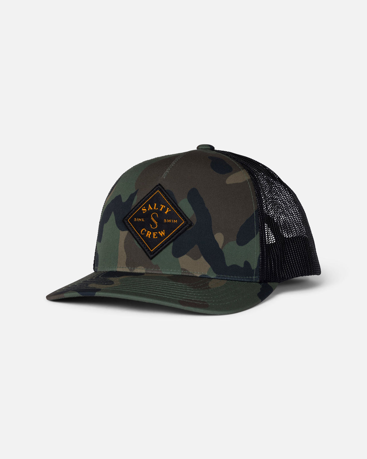 SEALINE RETRO TRUCKER - Camo/Black | Salty Crew Premium