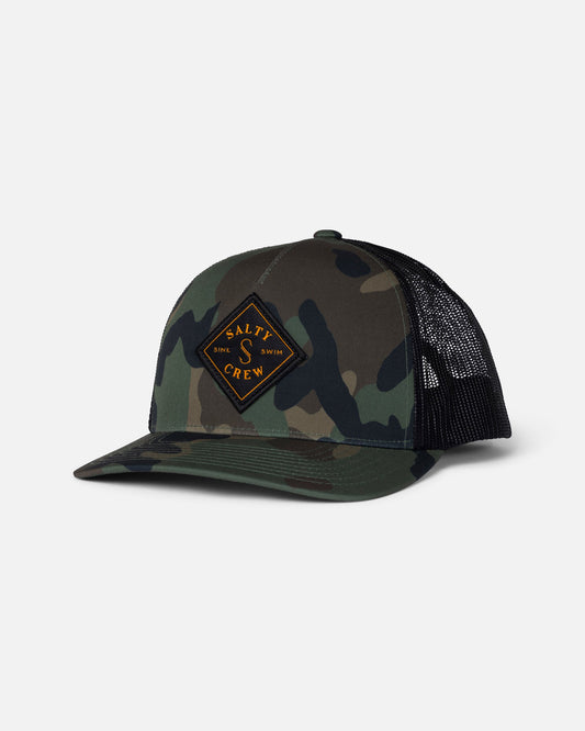 SEALINE RETRO TRUCKER - Camo/Black | Salty Crew Premium
