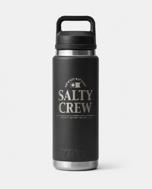 YETI SALTY CREW RAMBLER 26 OZ - Black | Salty Crew Premium