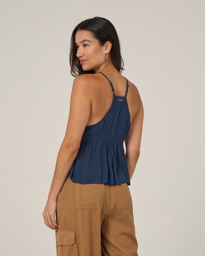 SUNDIAL CAMI - True Navy | Salty Crew Premium