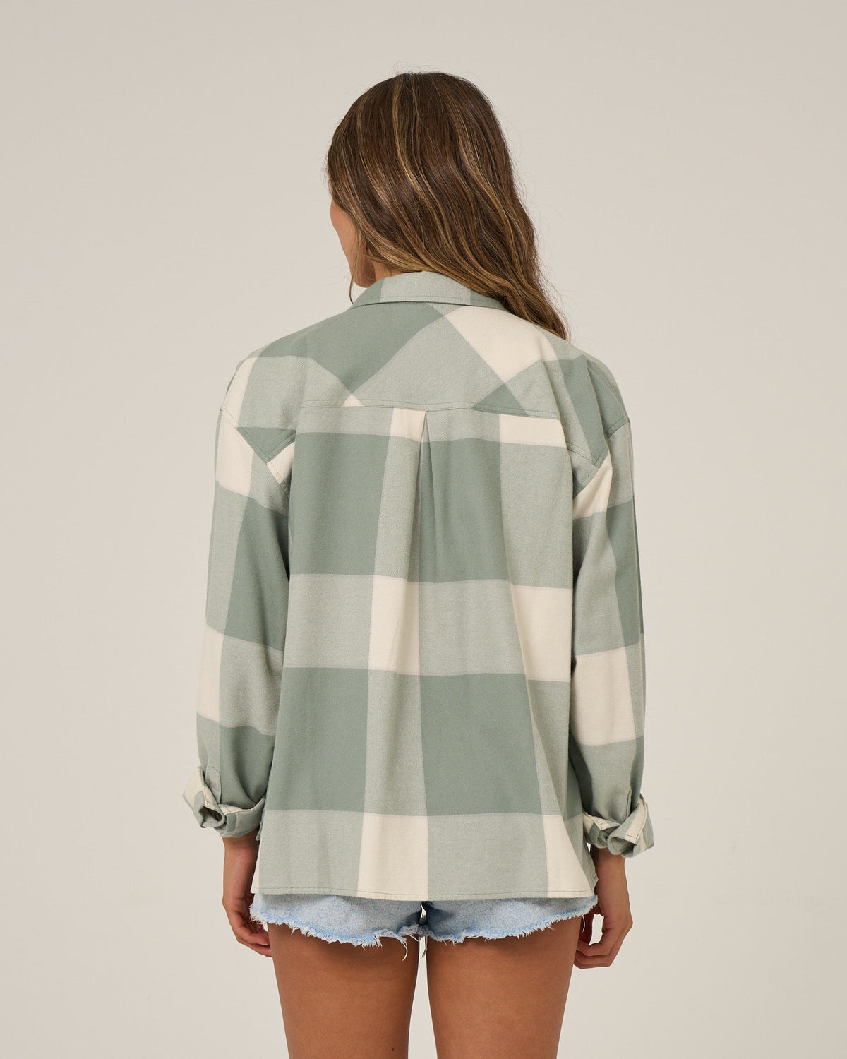 NOMAD FLANNEL - Slate Grey | Salty Crew Premium