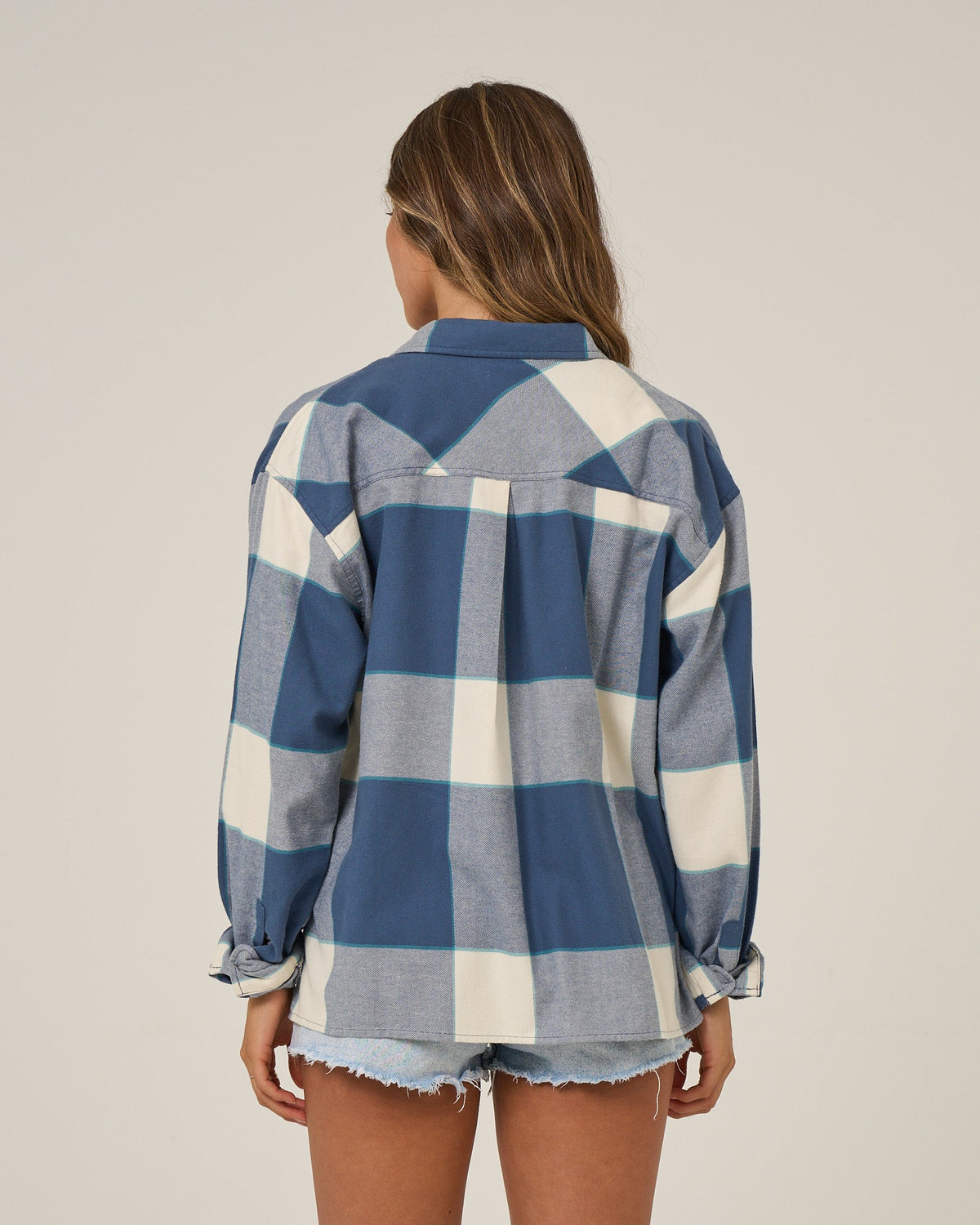 NOMAD FLANNEL - Vintage Indigo | Salty Crew Premium