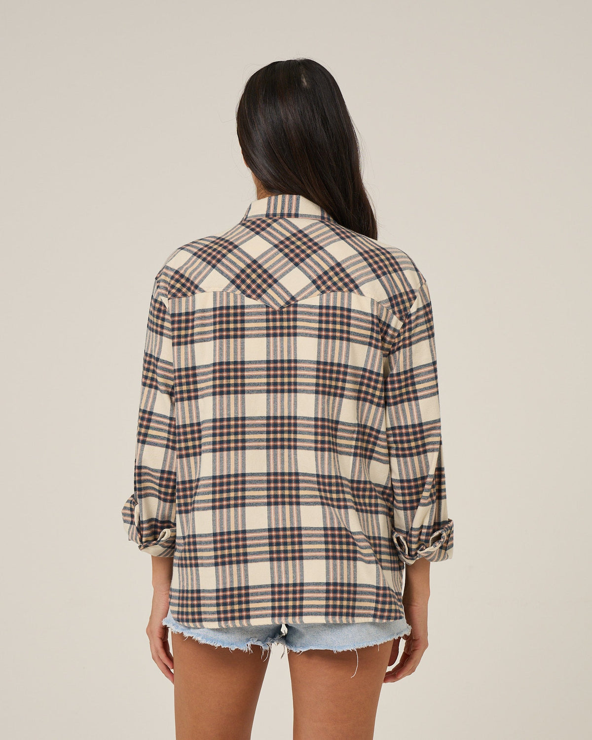 OUT WEST FLANNEL - Birch | Salty Crew Premium