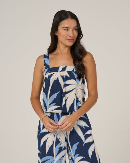 PALMS UP CAMI - Bright Navy | Salty Crew Premium