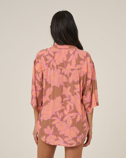 ROSE PARADE TUNIC - Mocha | Salty Crew Premium