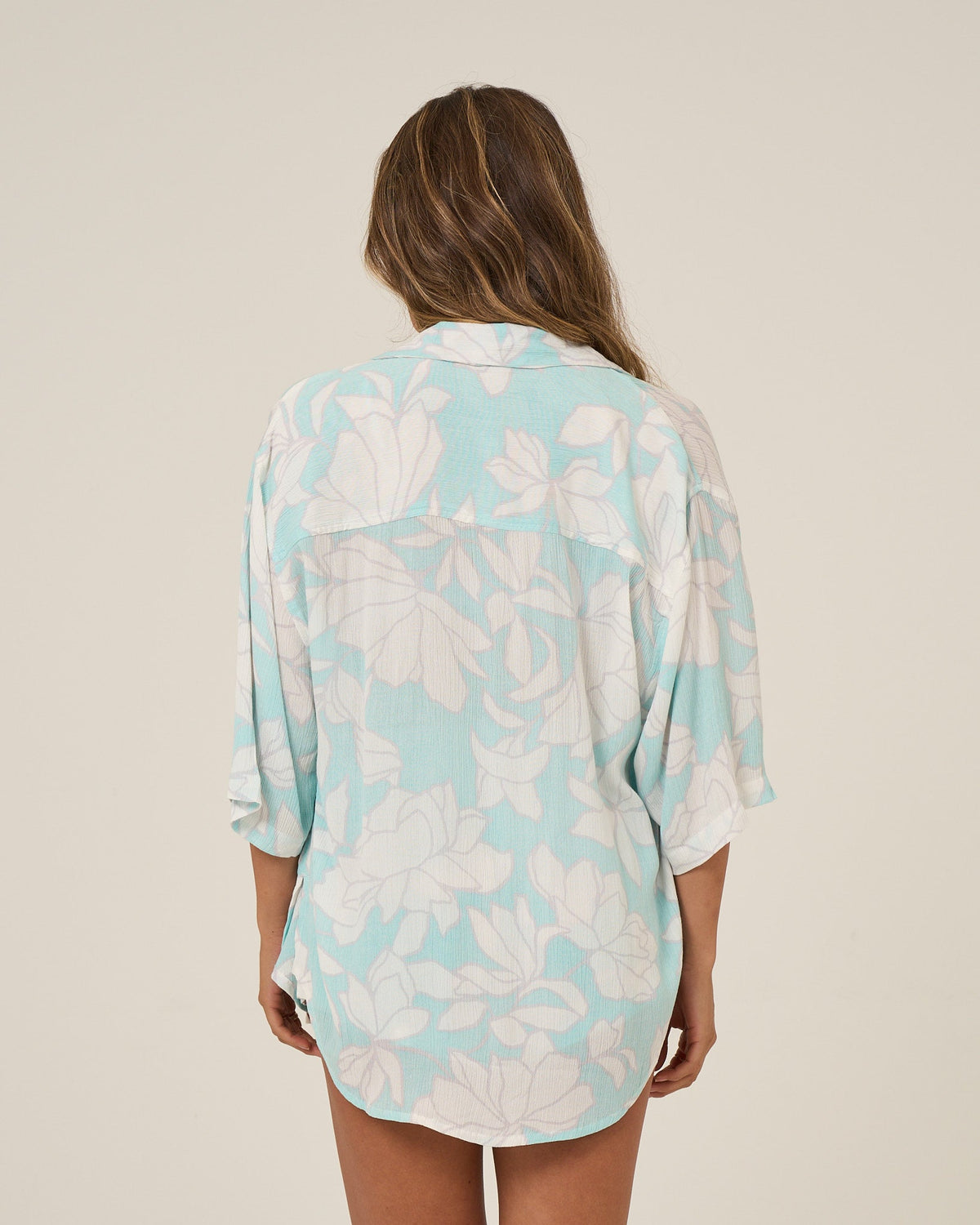 ROSE PARADE TUNIC - Aquamarine | Salty Crew Premium