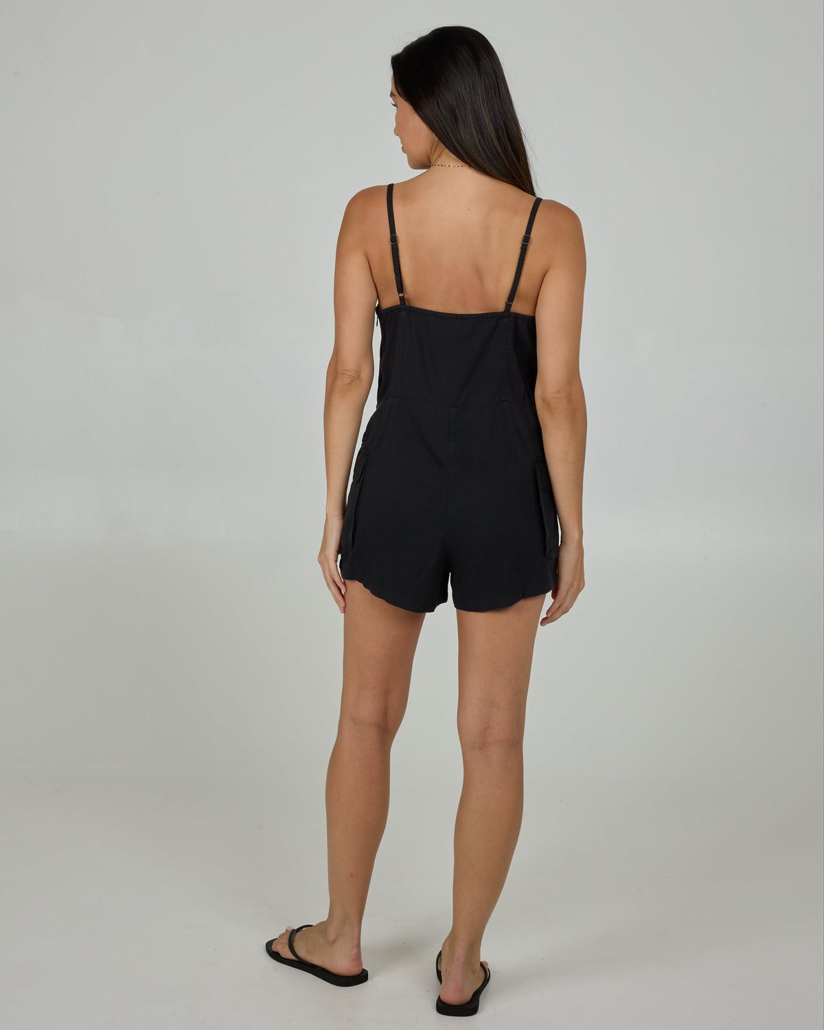 DRIFTWOOD ROMPER - BLACK | Salty Crew Premium