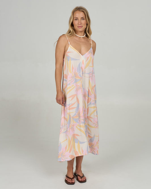 DREAMLAND MIDI DRESS - Off White | Salty Crew Premium