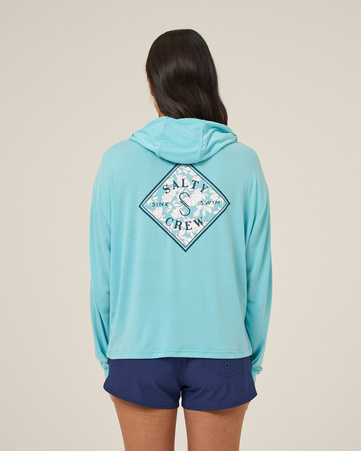 TIPPET FILL TECH HOODY - AQUAMARINE | Salty Crew Premium
