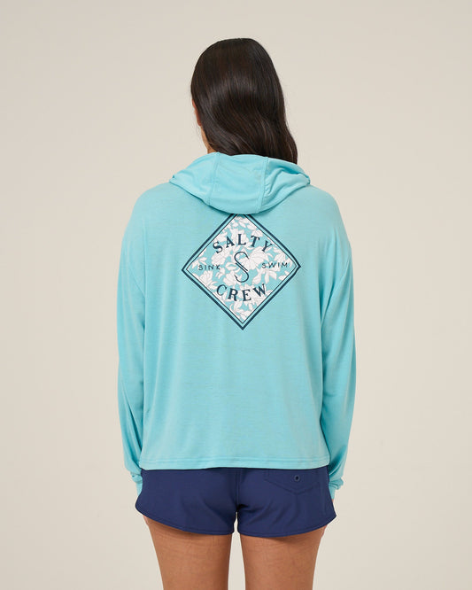 TIPPET FILL TECH HOODY - AQUAMARINE | Salty Crew Premium