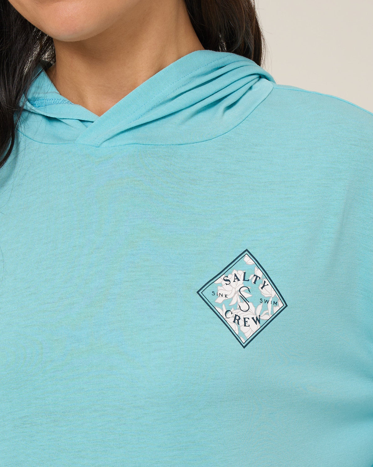 TIPPET FILL TECH HOODY - AQUAMARINE | Salty Crew Premium