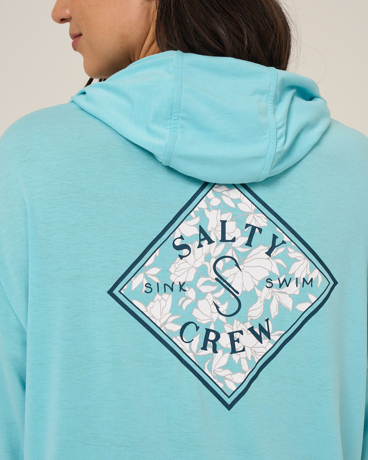 TIPPET FILL TECH HOODY - AQUAMARINE | Salty Crew Premium