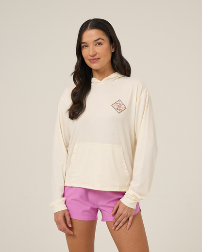 TIPPET FILL TECH HOODY - Bone | Salty Crew Premium