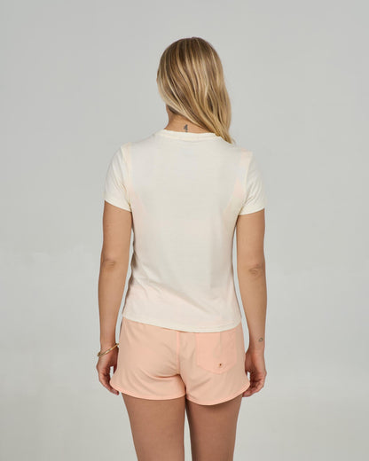 ALPHA TECH TEE - Off White | Salty Crew Premium