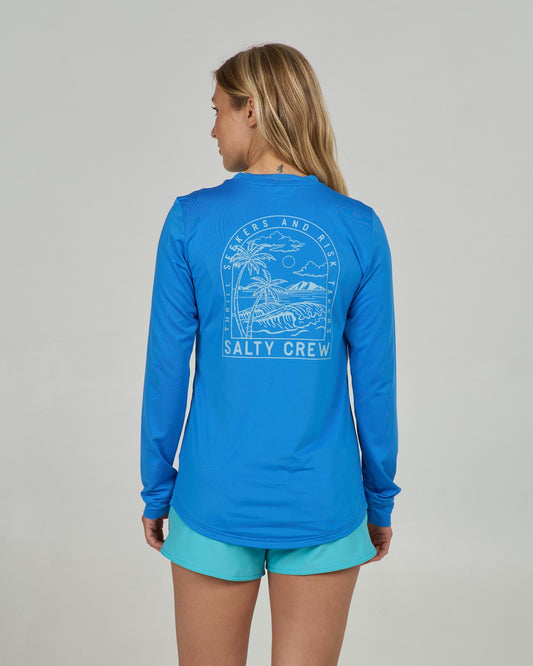 ARCHWAY SUNSHIRT - Bold Blue | Salty Crew Premium