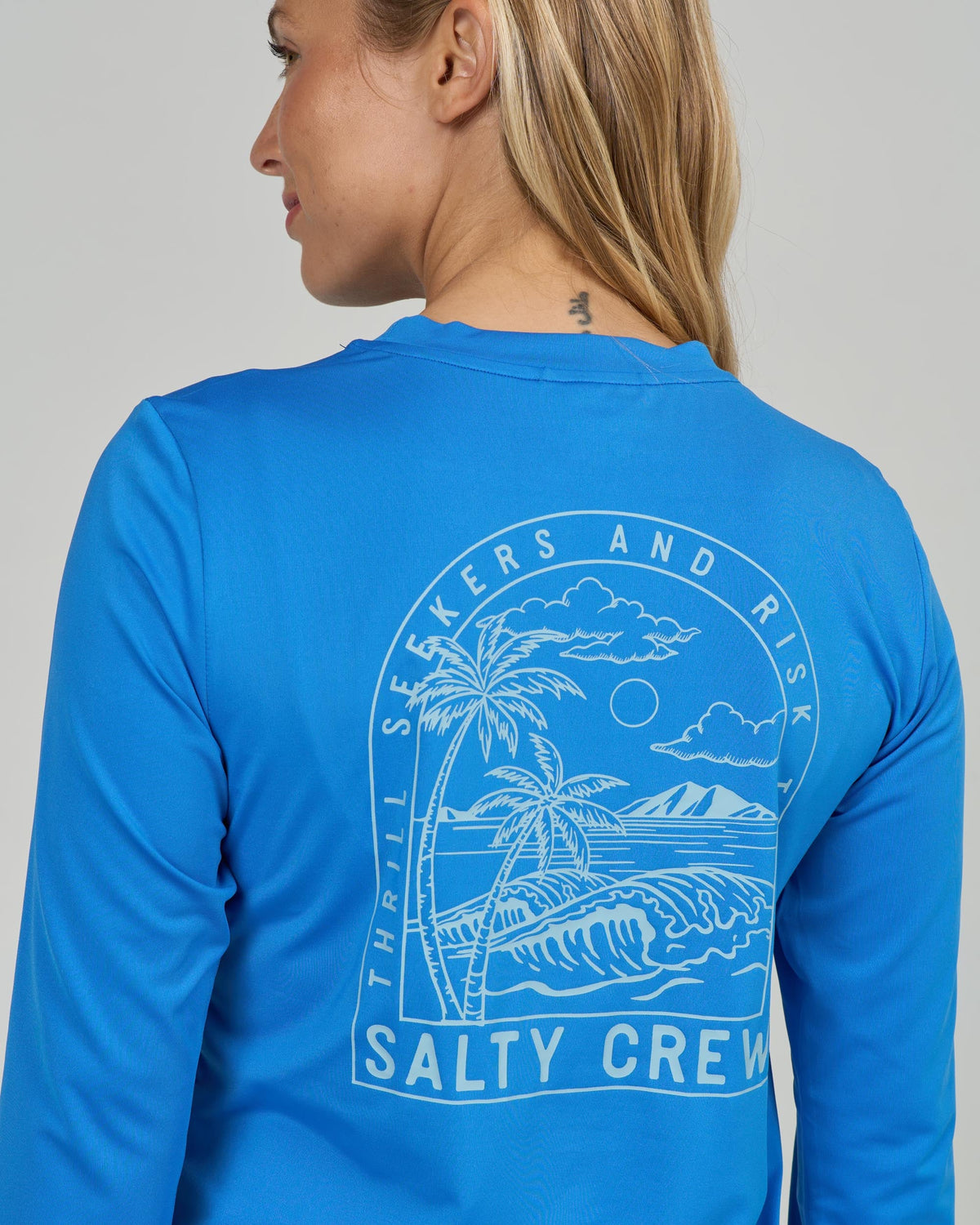 ARCHWAY SUNSHIRT - Bold Blue | Salty Crew Premium
