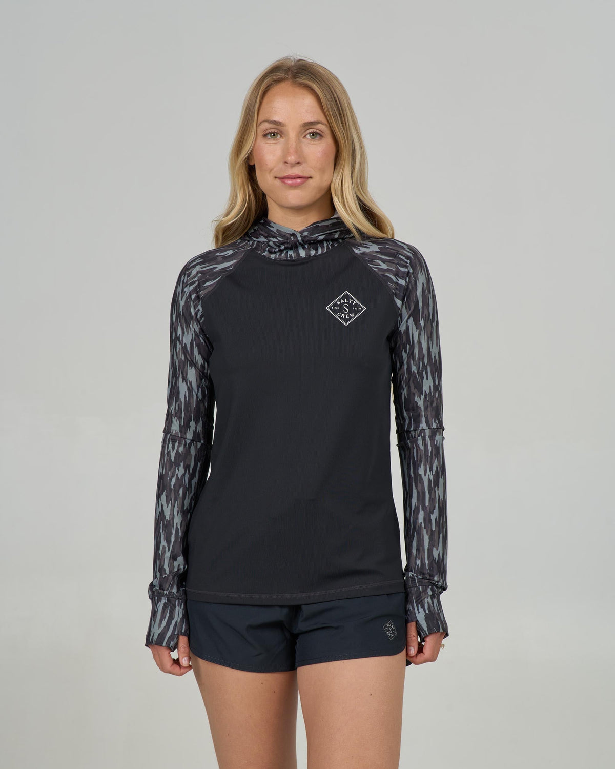 APEX SUNSHIRT - Camo | Salty Crew Premium